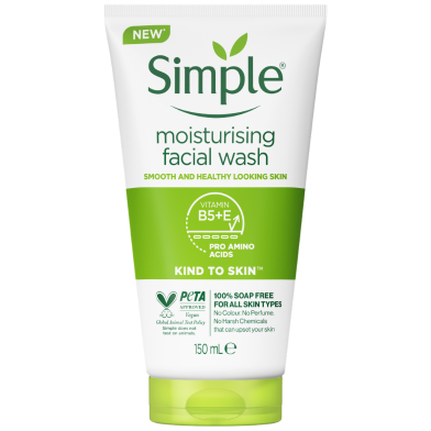 Simple Kind To Skin Moisturising Facial Wash (Poland)