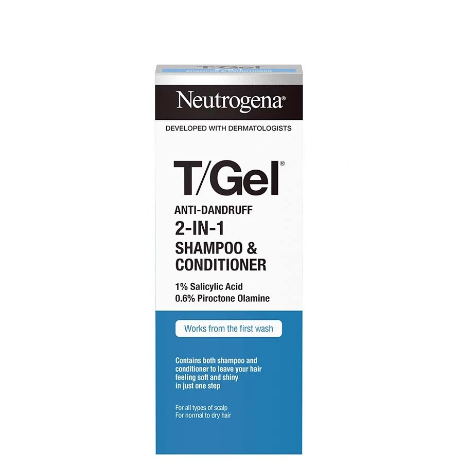 Neutrogena T/Gel Anti-Dandruff 2in1 Shampoo & Conditioner - 250ml